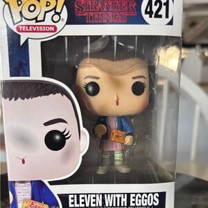 Funko Pop! Television: Stranger Things - Eleven with Eggos #421